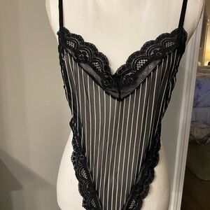 Victoria’s Secret Striped Lace lingerie